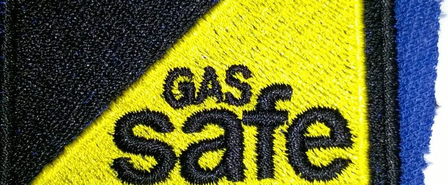 Gas Safe embroidery Logo